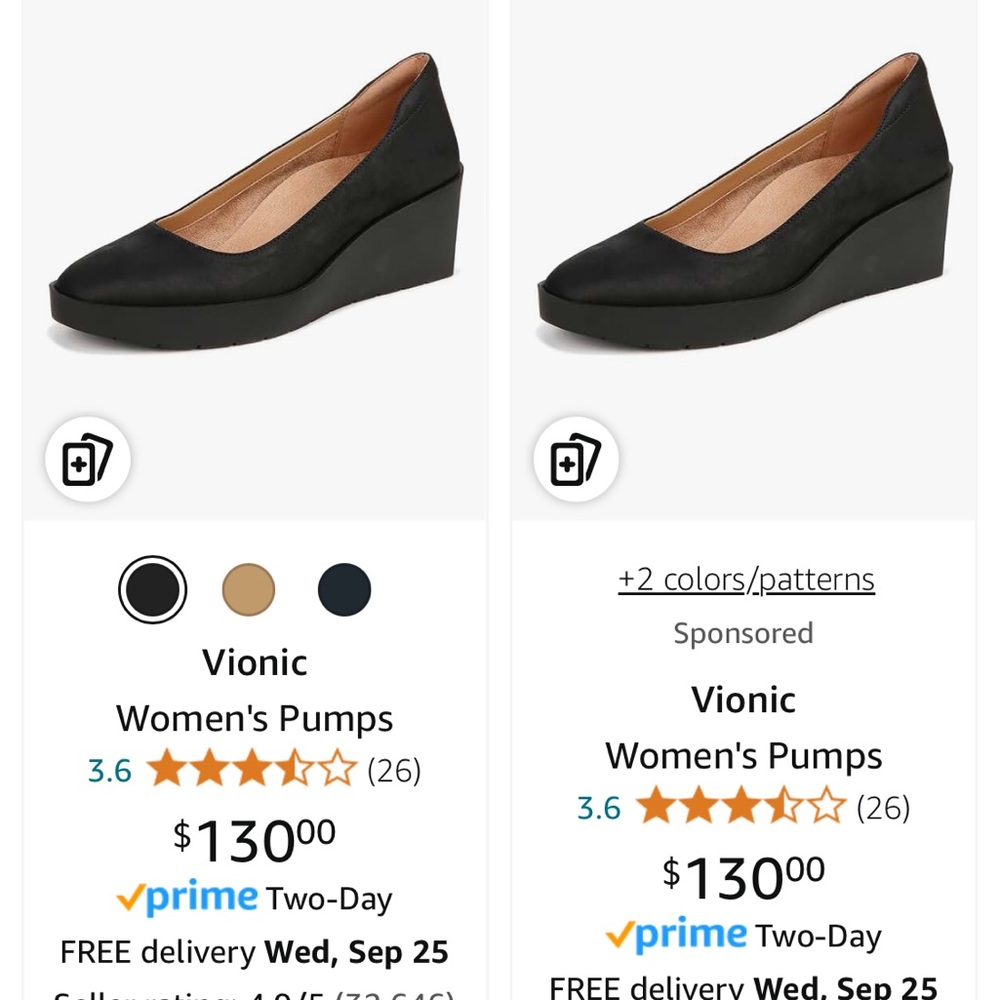 ♦️Vionic Sereno wedge pump - Picture 3 of 11